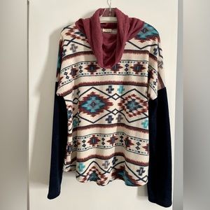 Aztec print tunic top by Lovely Melody